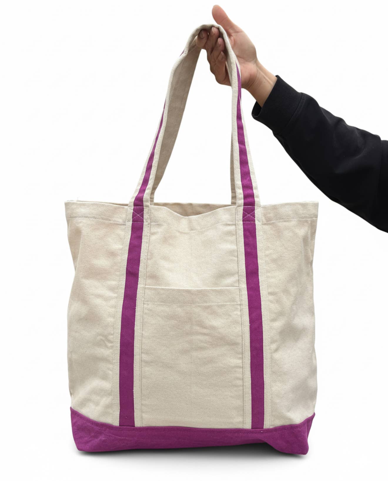 Lungta Imports - Wholesale Tote Bag - Women's - Canvas Tote with Pocket – Reusable Daily & Travel Bag26