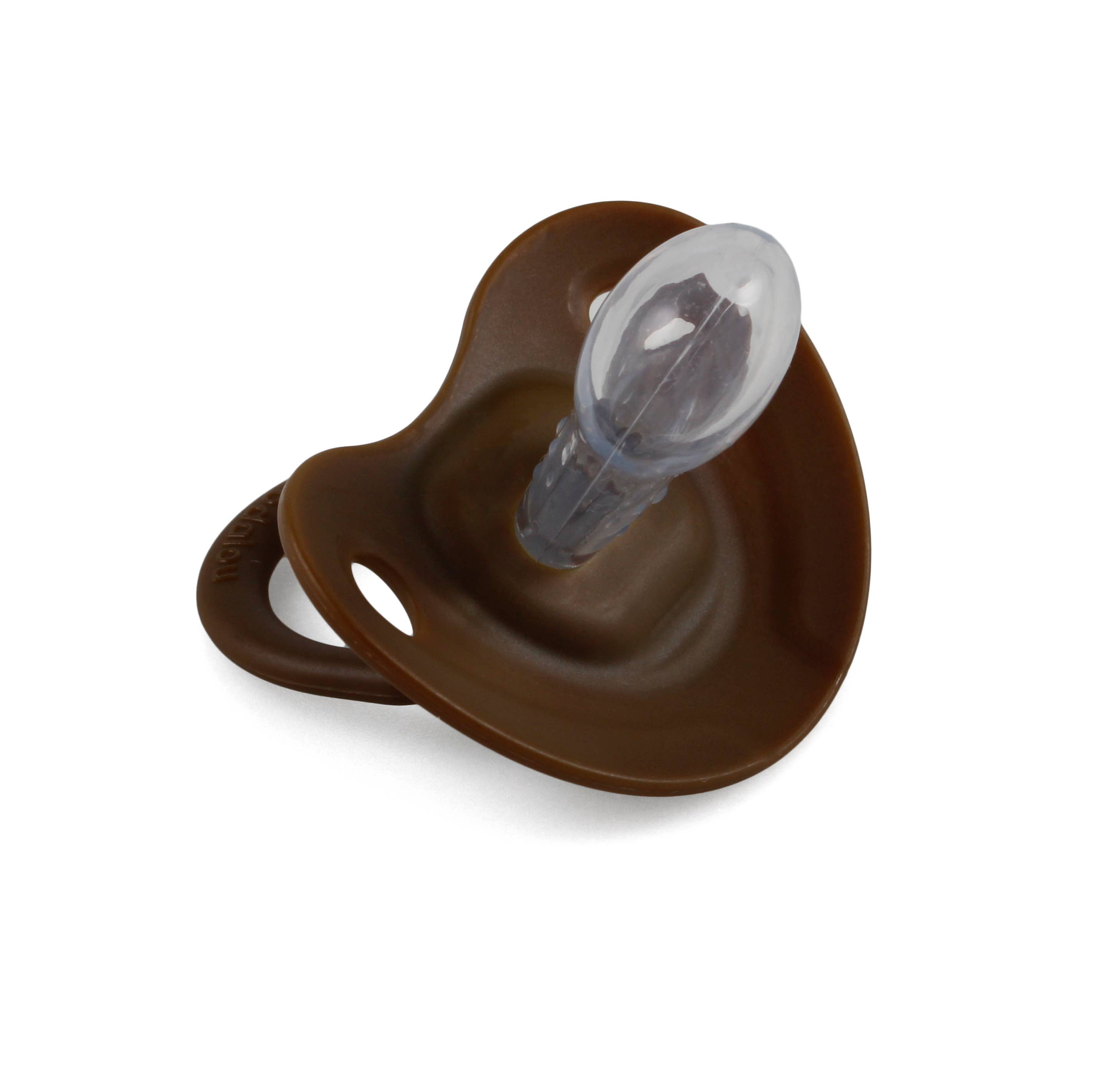 Doodalou - Wholesale Pacifier - Baby - Doodalou Pacifier - Dark Brown and Light Brown8
