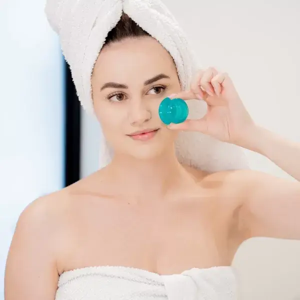 ACUS MED - Vendita all'ingrosso Set coppettazione corpo - Bollicine da massaggio in silicone cinese verdi - Set di 49