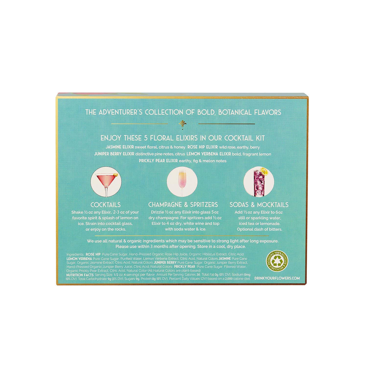 Floral Elixir Co. - Wholesale DIY Drink Kit - Spring/Summer Best Selling Kits SAMPLER!4