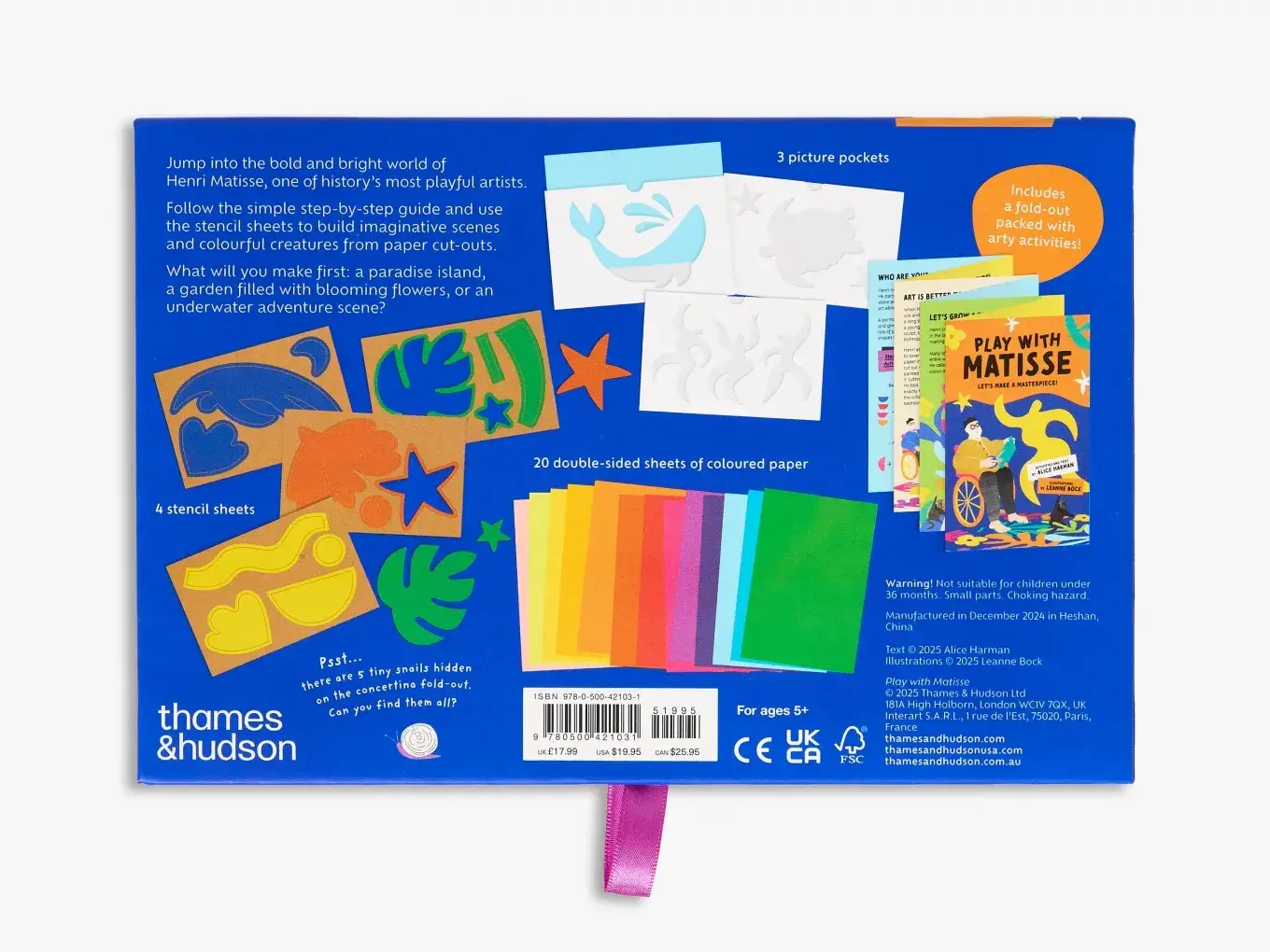 Thames and Hudson – wholesale Art set – Child & baby – Play with Matisse4