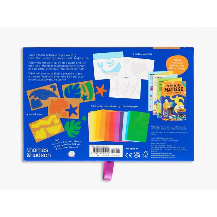 Thames and Hudson – wholesale Art set – Child & baby – Play with Matisse4