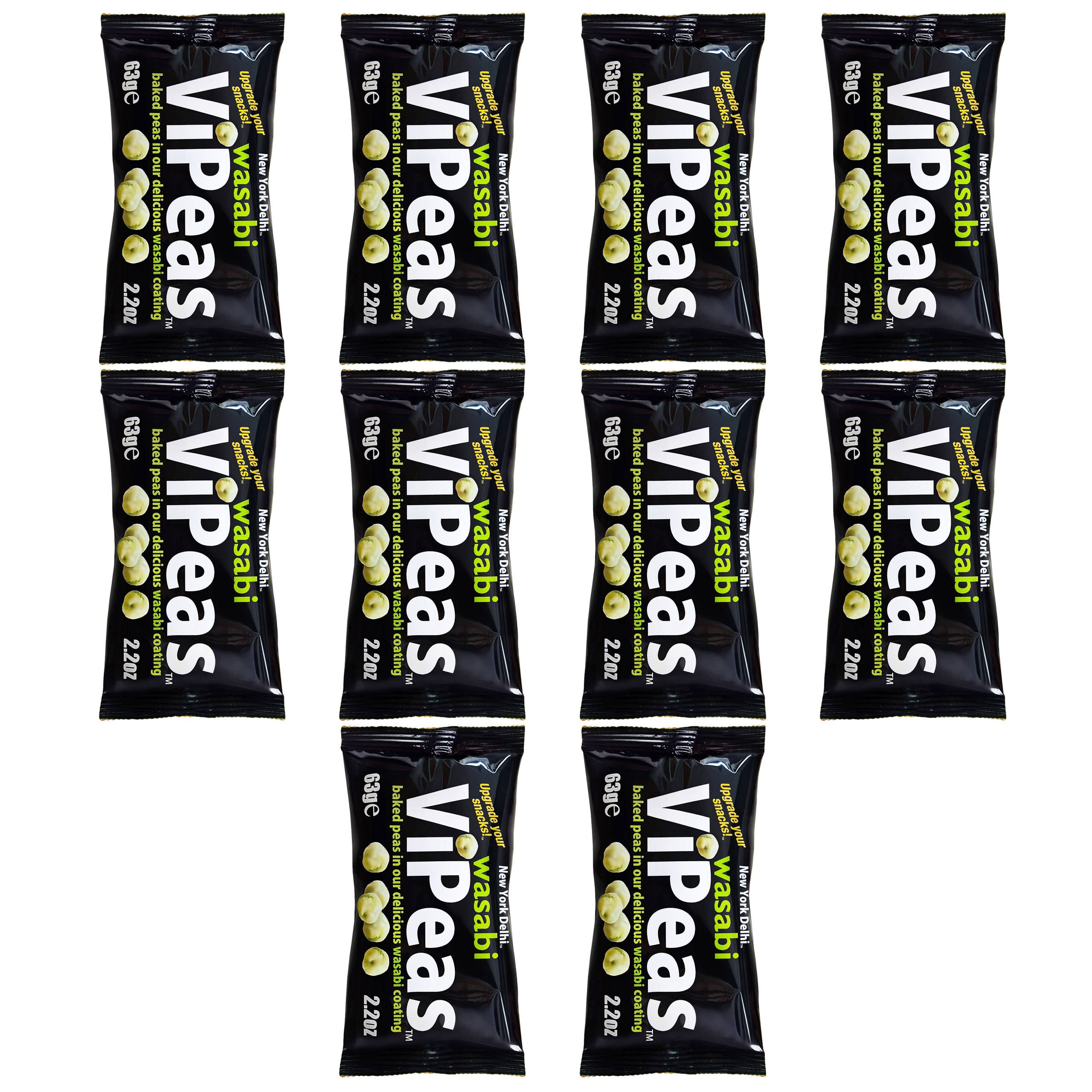 New York Delhi - Venta al por mayor Frutos secos - ¿Qué tal Wasabi ViPeas 63g?1