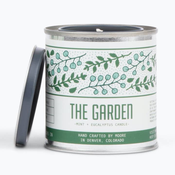 Moore Collection - Vendita all'ingrosso Candela in vasetto - Candela The Garden - 1/2 pinta0