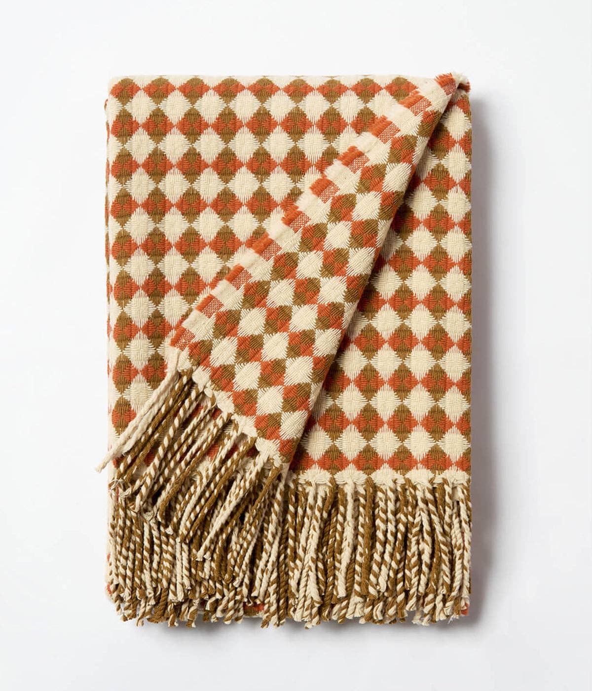 Burel Factory - Wholesale Throw Blanket - Bicolor Tile Manta1