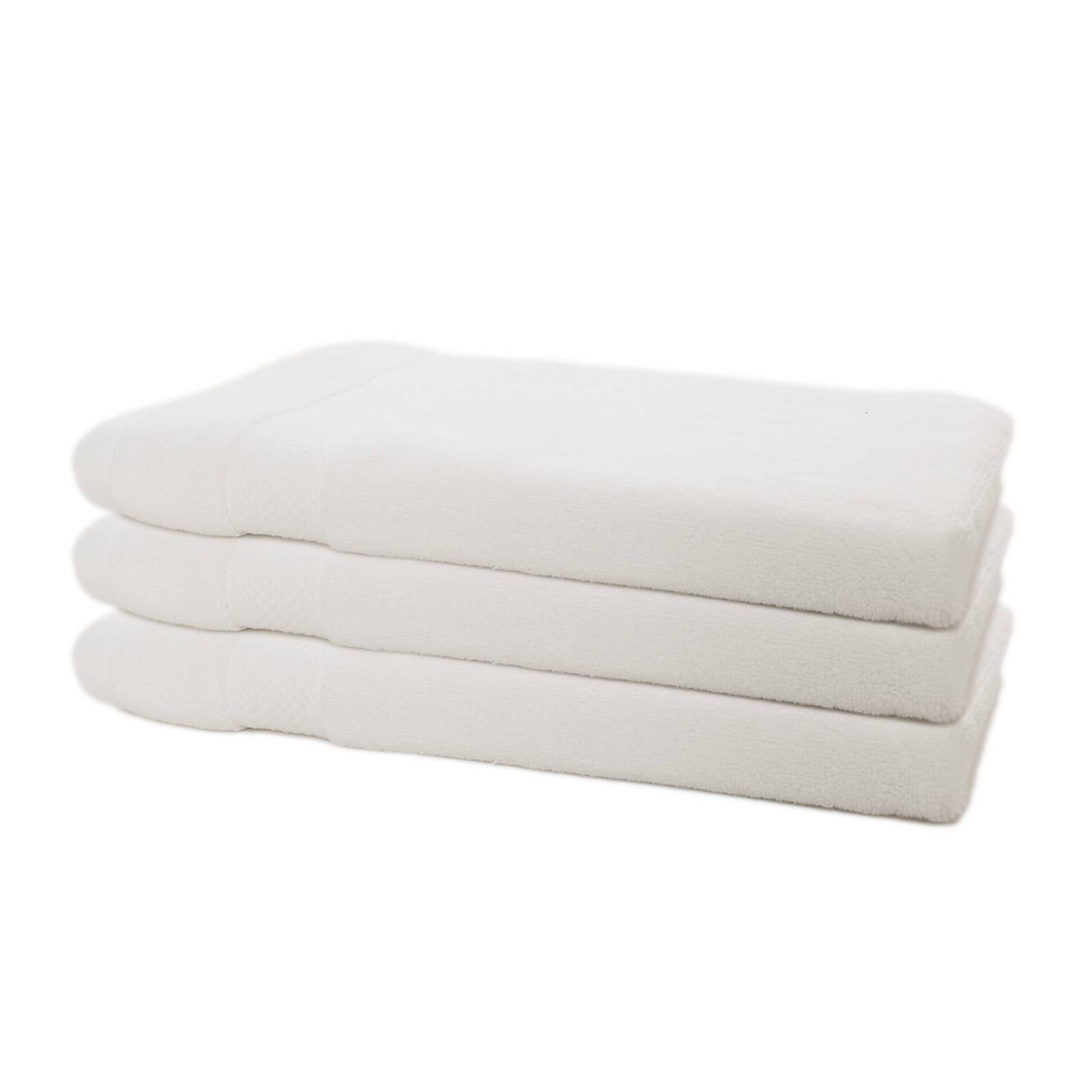 Cozablu Home - Wholesale Hand Towel - Hotel 16x26 6 Pack White Hand Towel Set100% Cotton 800 GSM1