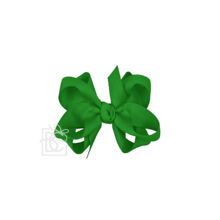 Beyond Creations, LLC - Wholesale Hair Bow - Kids - MULTI-LOOP GROSGRAIN BOW ON CLIP104