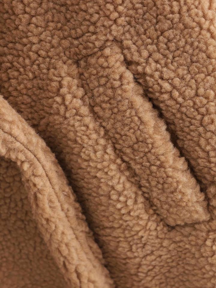 safistyle - Wholesale Fur/Faux Fur Coat - Women's - Teddy Coat with Notched Lapels8