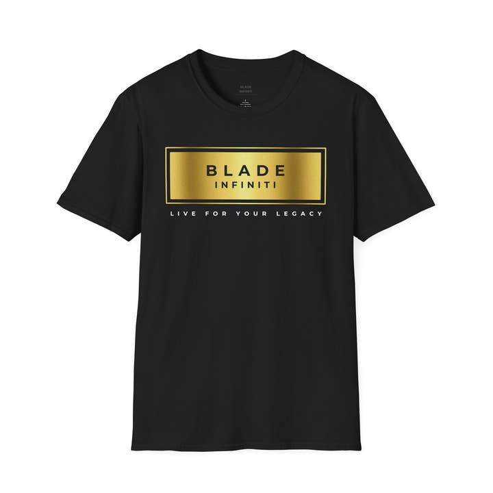 Softstyle Legacy Essential Gold T-Shirt for wholesale by Blade Infiniti LLC