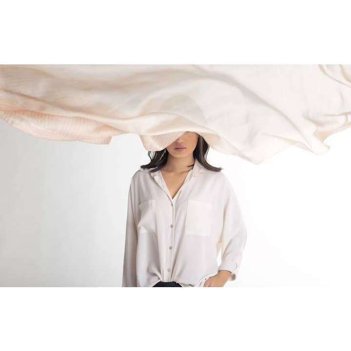 Nimboo - Wholesale Scarf – Women's - Shibori Scarf Eglantine2