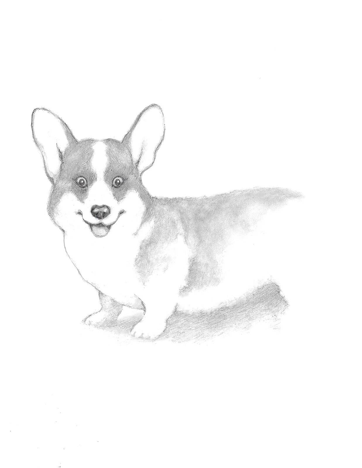 REMOVED BRAND - Wholesale Friendship Card - Corgi - Friendship card1