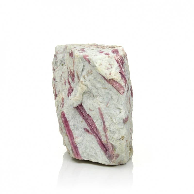 UniArt - Wholesale Spiritual Stone/Crystal - Pink tourmaline in matrix with aquamarine4