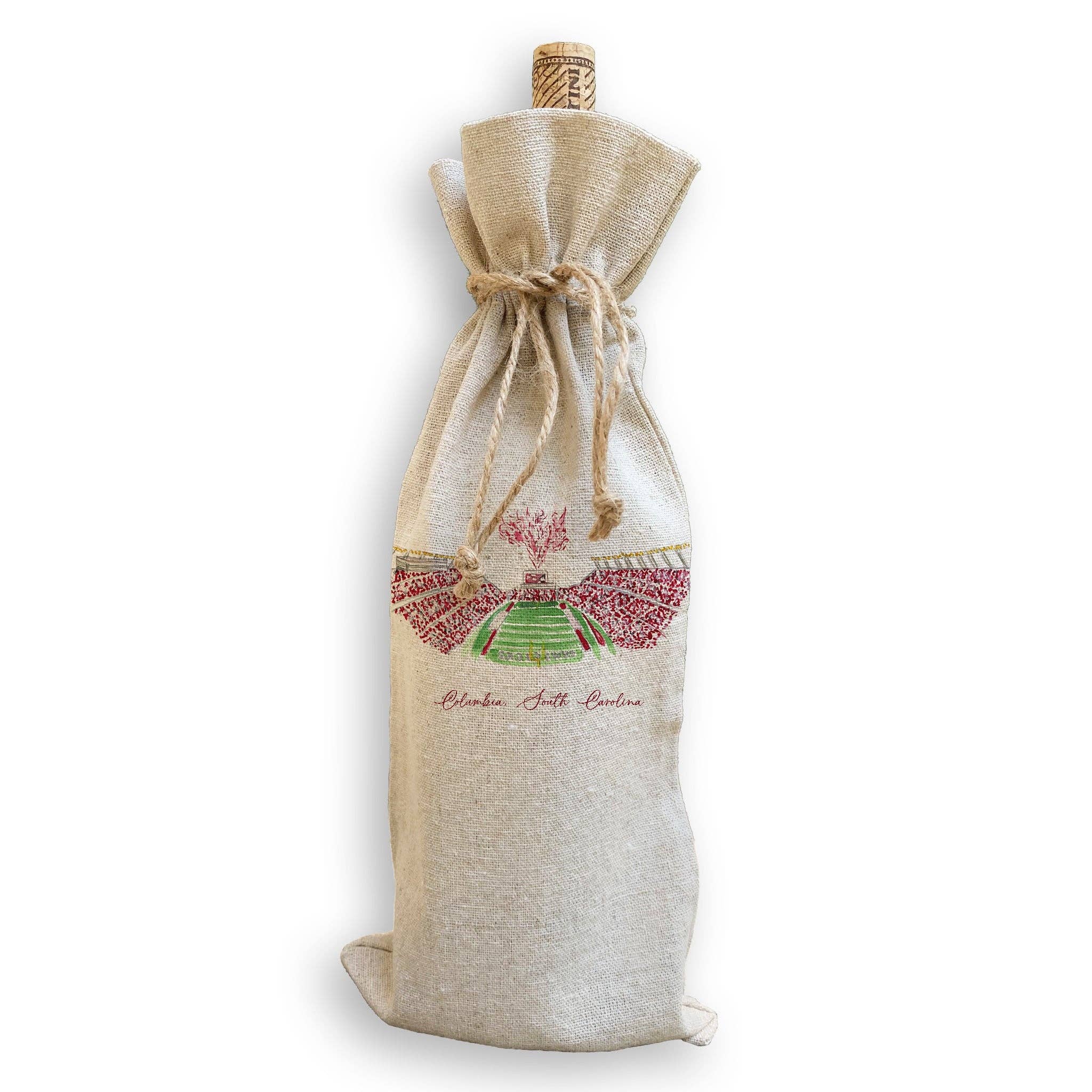 French Graffiti - Wholesale Tea Towel - Columbia, South Carolina Stadium3