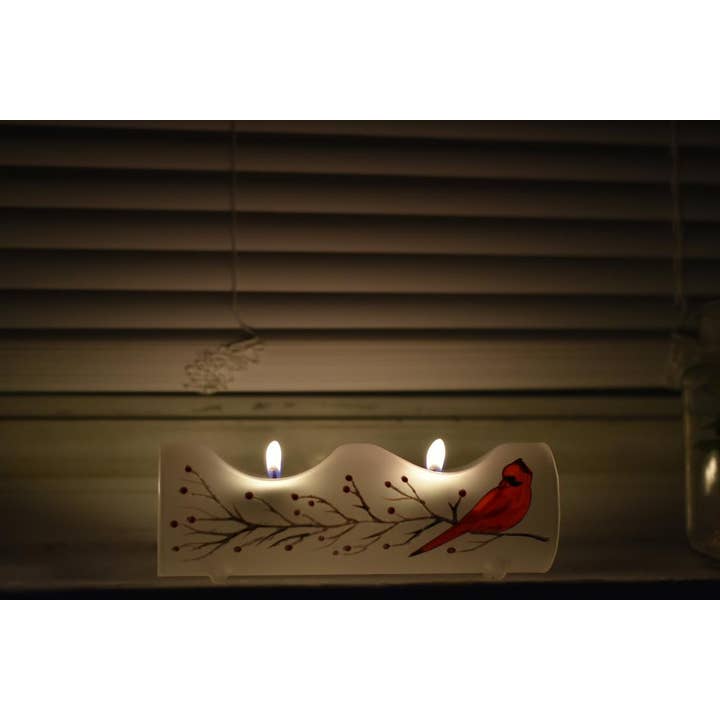 Glass by Iness - Wholesale Candle Holder - Dual Candle Holder - Centerpiece Style13