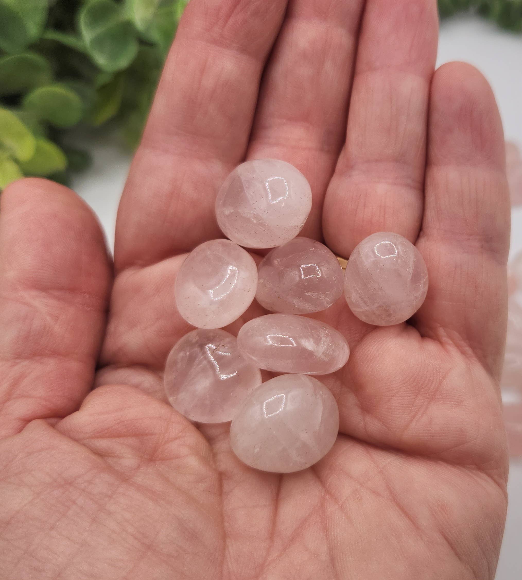 Meraki Gemstones - Wholesale Spiritual Stone/Crystal - Rose Quartz Tumbled Gemstones 10-20mm (0.5kg/1.1lbs)7