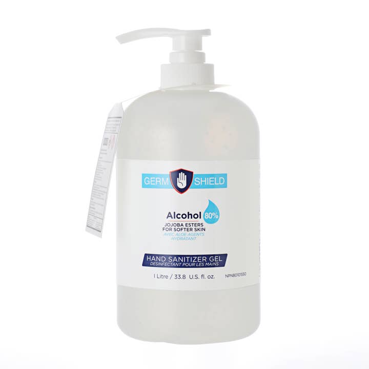 1L Hand Sanitizer - 80% Alcohol for wholesale by GermShield