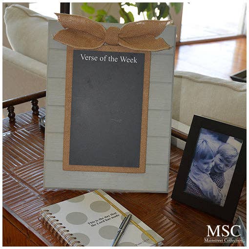 Mainstreet Collection - Wholesale Chalkboard - Verse of the Week Chalkboard Prepack 6 pieces1