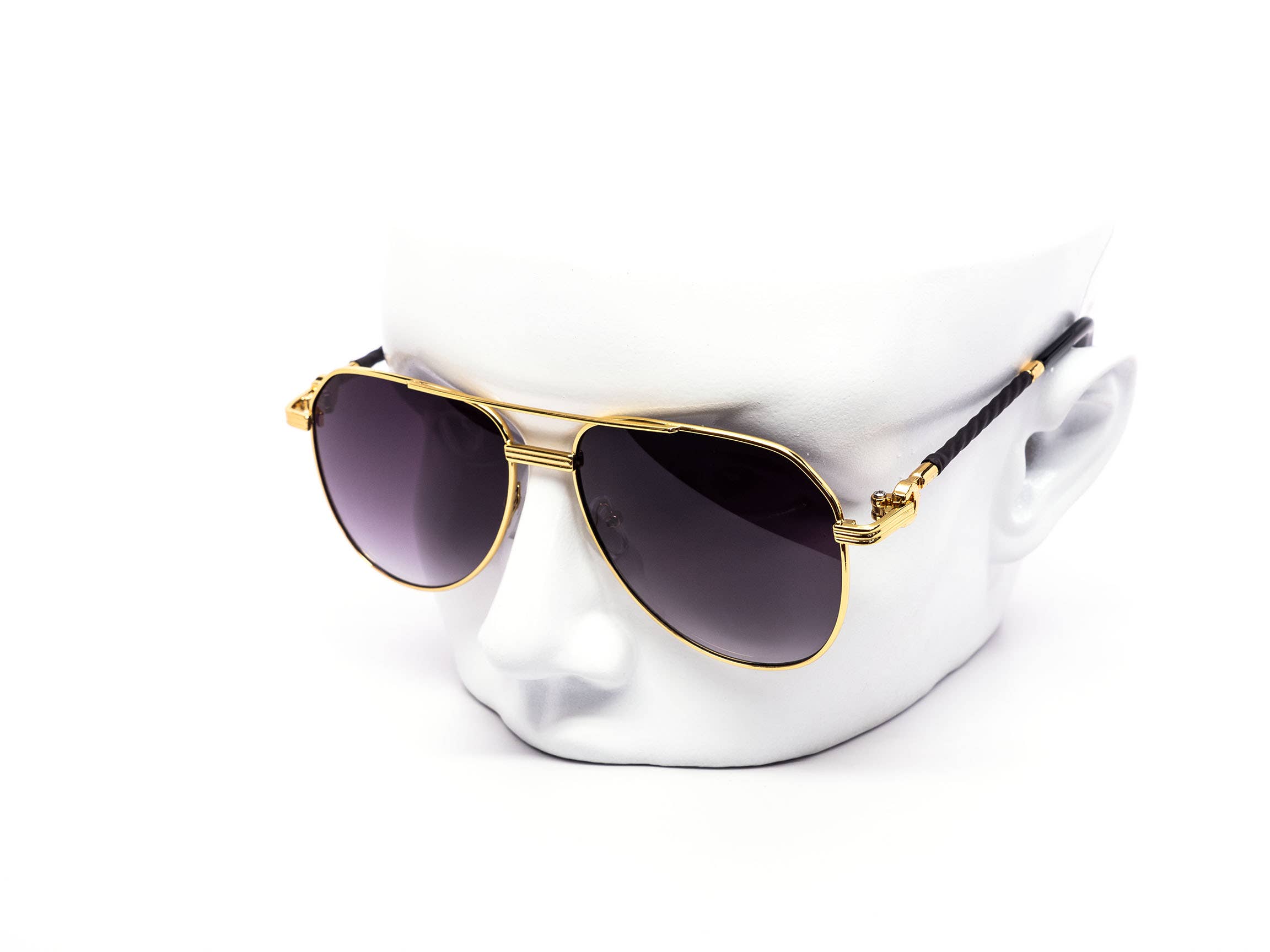 Still Friday - Wholesale Sunglasses - Women's - Oversized Rope Chain Aviator Gradient Sunglasses3