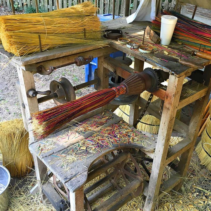 Parker Homestead - Wholesale Broom - Authentic Amish Style Farmhouse Broom3