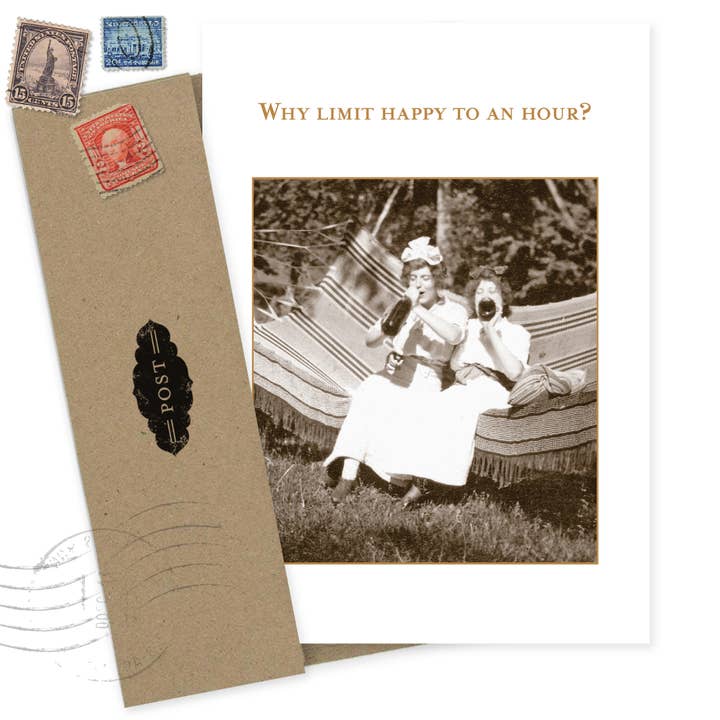 Shannon Martin Design - Wholesale Birthday Card - Happy Hour Birthday Card2