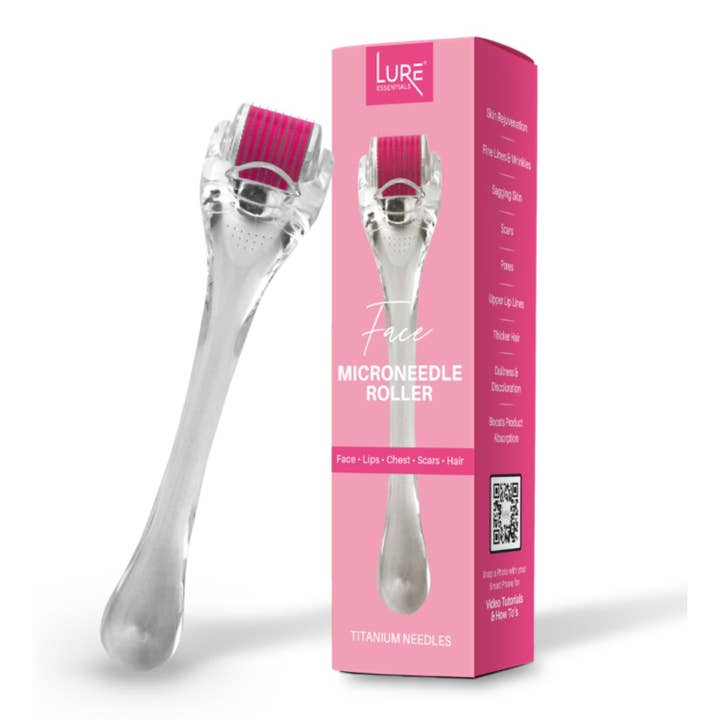 Lure Essentials - Wholesale Face/Beauty Roller - Dermaroller Micro Needle Roller Face (.25mm or .50)2