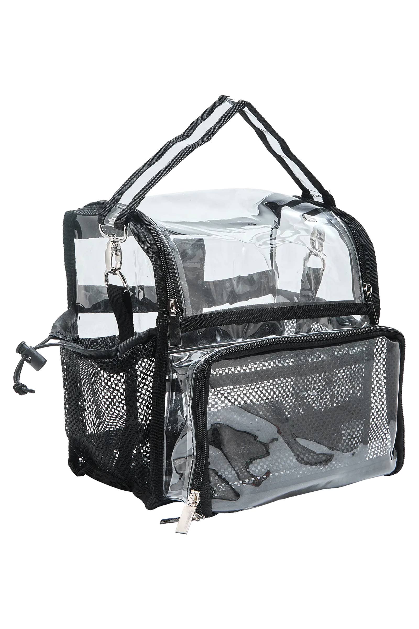 As Shown Large Clear Unstructured Crossbody Makeup Artist Bag for wholesale on Faire1