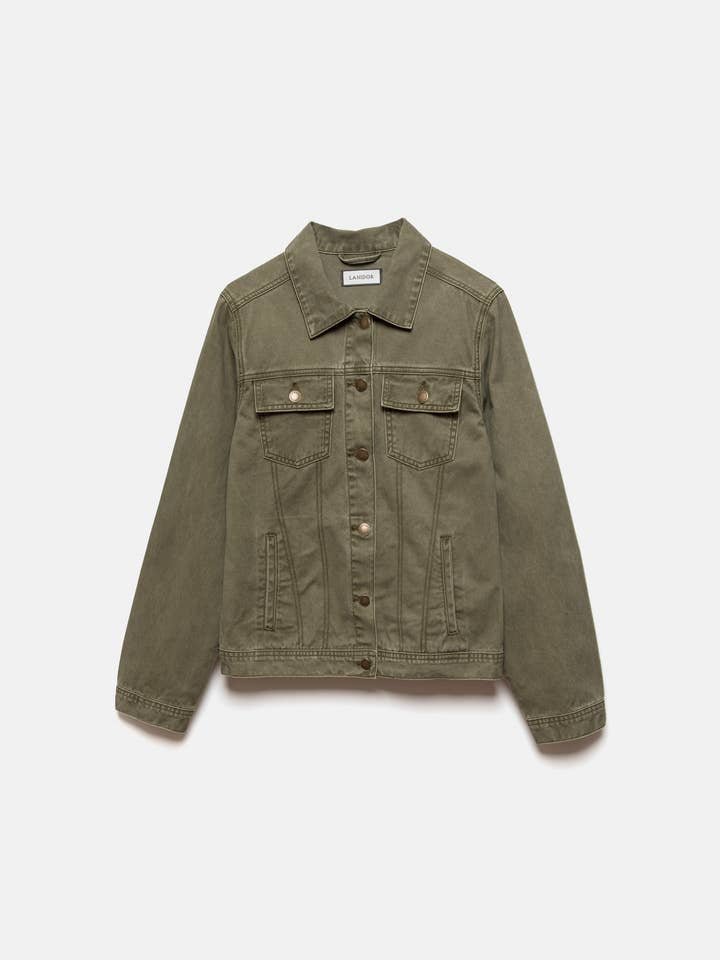 Veste en jean simple (427527-41) pour la vente par Lanidor