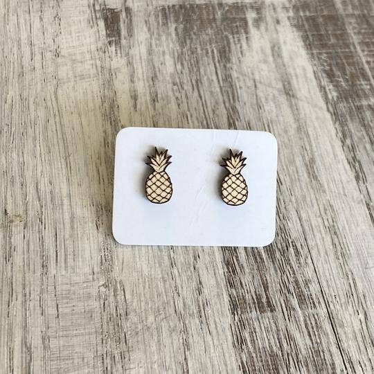 Pineapple Studs for wholesale by Holly and Liz