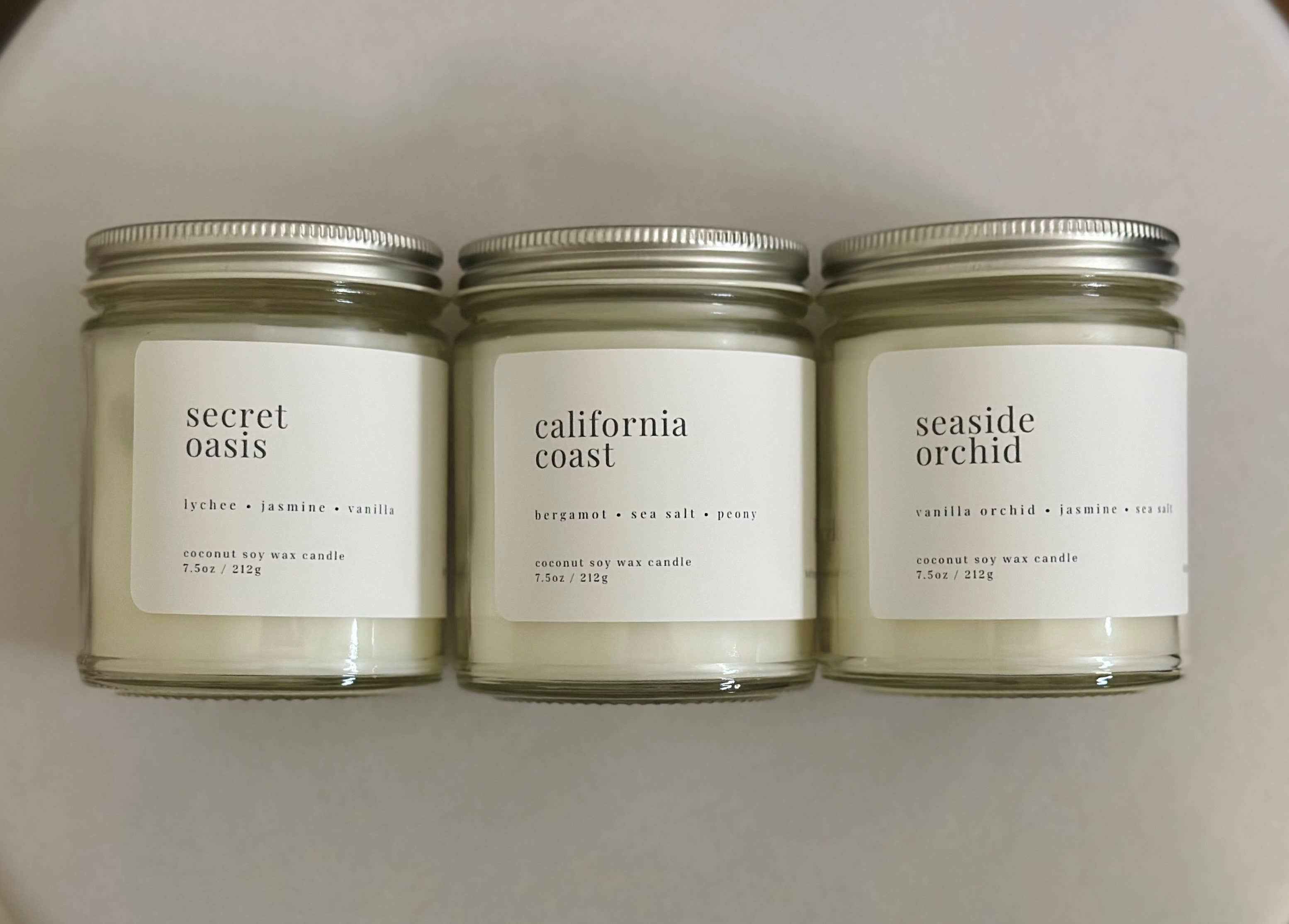 Blue House Fragrances - Wholesale Jar/Filled Candle - California Coast1