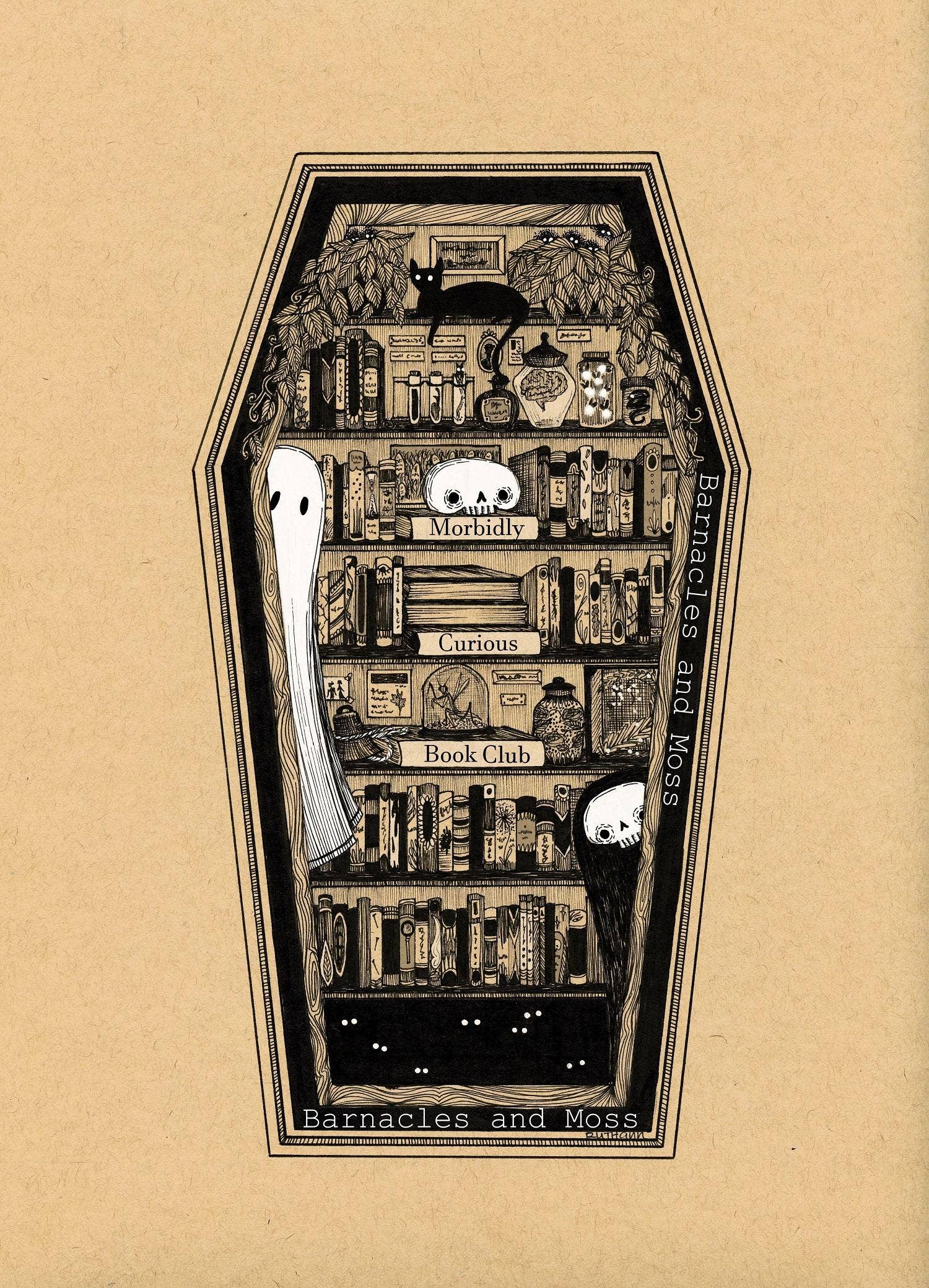 Barnacles and Moss – Engroshandel Kunsttryk – Morbidt Nysgerrig Bogklub Kunsttryk0