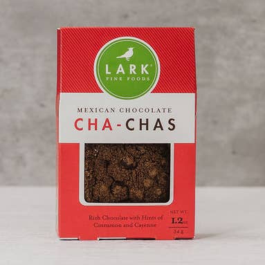 Mexican Chocolate Cha Cha "Petit Paquet" - Case of 24 for wholesale by Lark Fine Foods