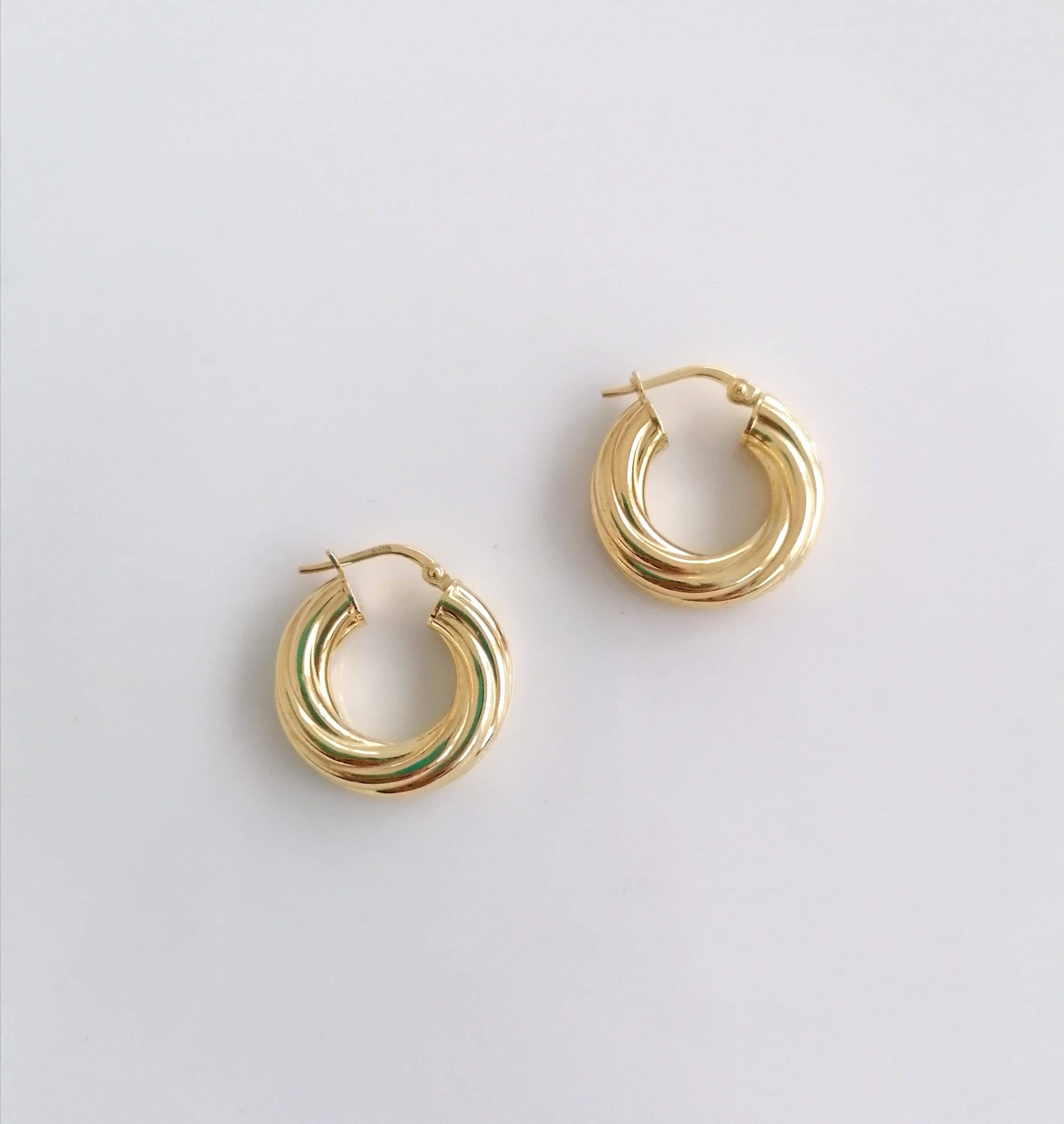 Noon Milan - Wholesale Hoop Earrings - SPIRAL HOOPS2