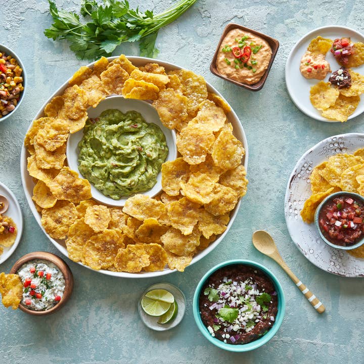 Solula - Wholesale Chips - Plantain Crisps / Chips - Tostones - Roasted Garlic, GF7