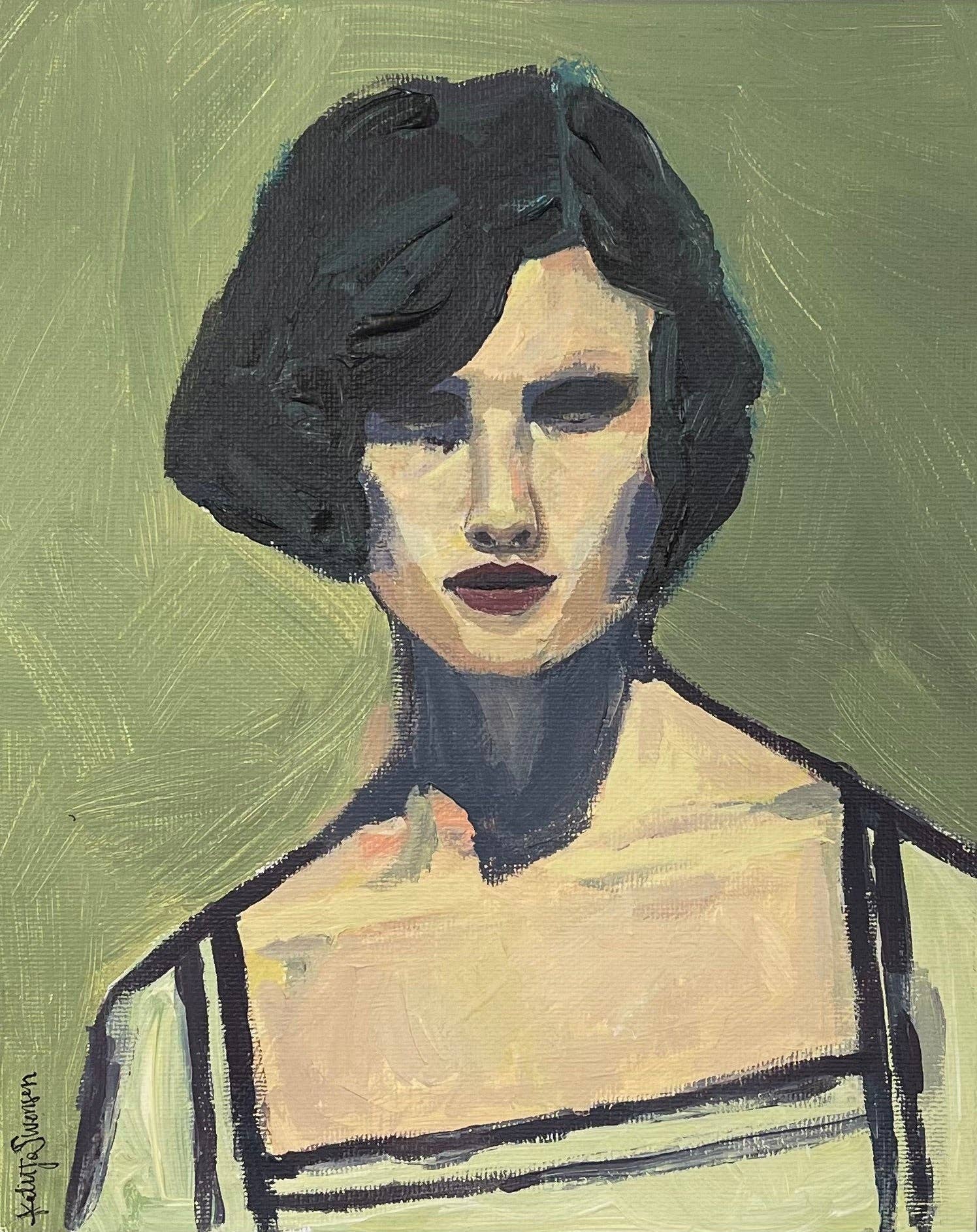 Katie Jo Art - Wholesale Art Print - "Lydia" Print1