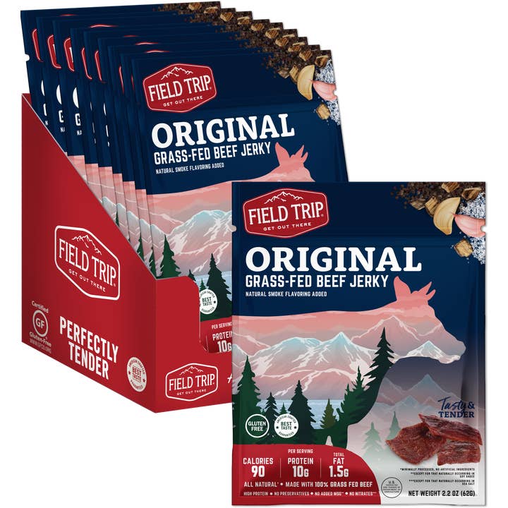 FIELD TRIP - Vente Viande séchée - Original Boeuf Jerky (2.2oz)