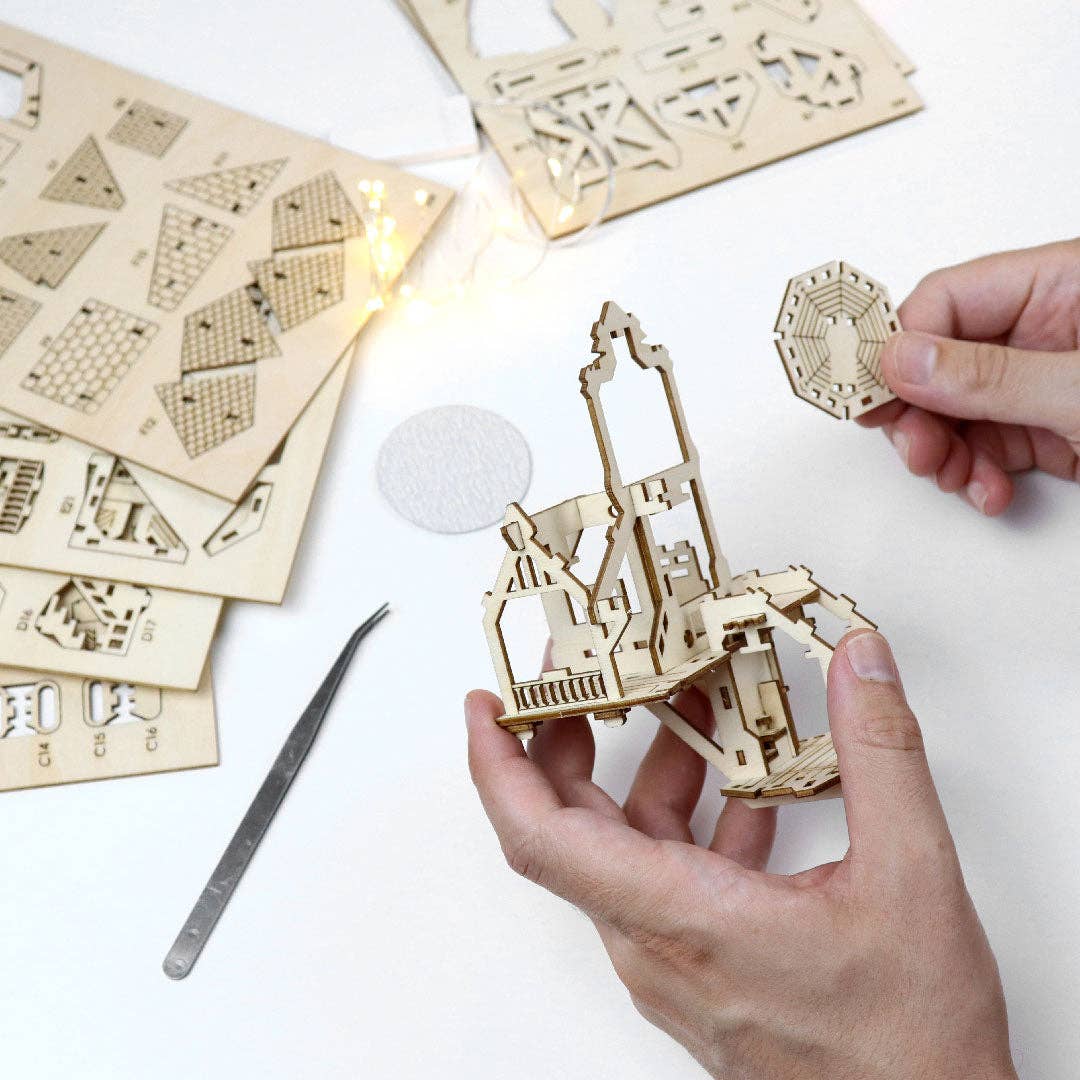 Tiny Treehouses - Wholesale DIY Craft Kit - Forest Cottage4