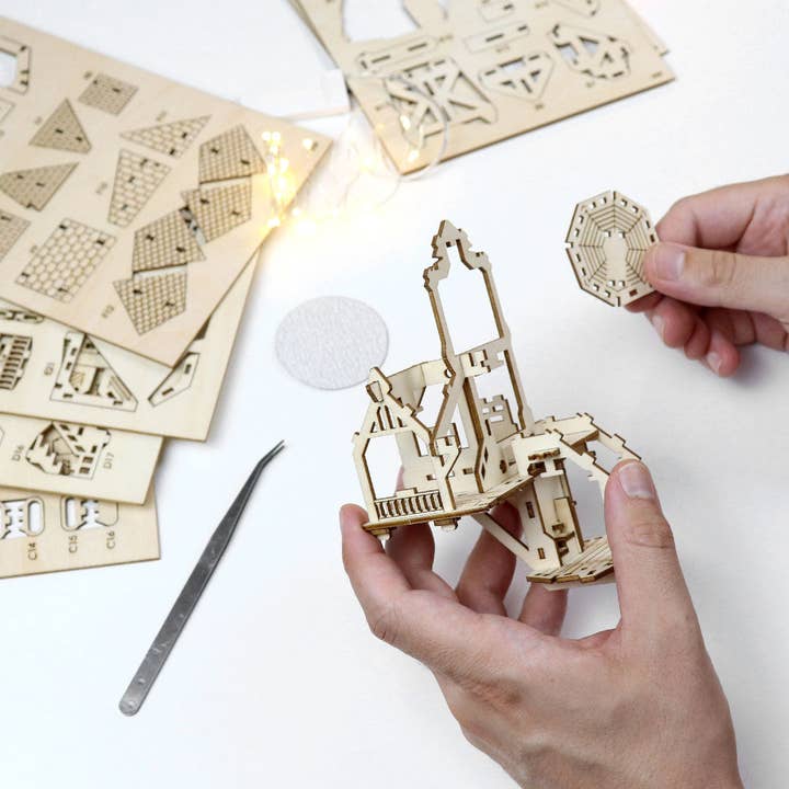 Tiny Treehouses - Wholesale DIY Craft Kit - Forest Cottage4