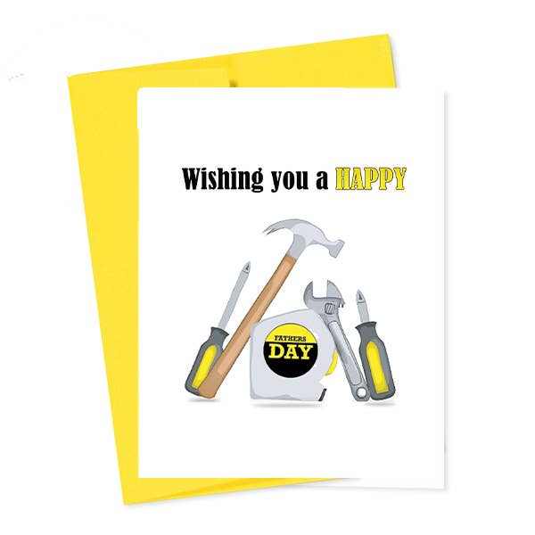 Dia do Pai, Cartão de Felicitações de Ferramentas Fixes para o Dia do Pai por atacado de Blue Stationery