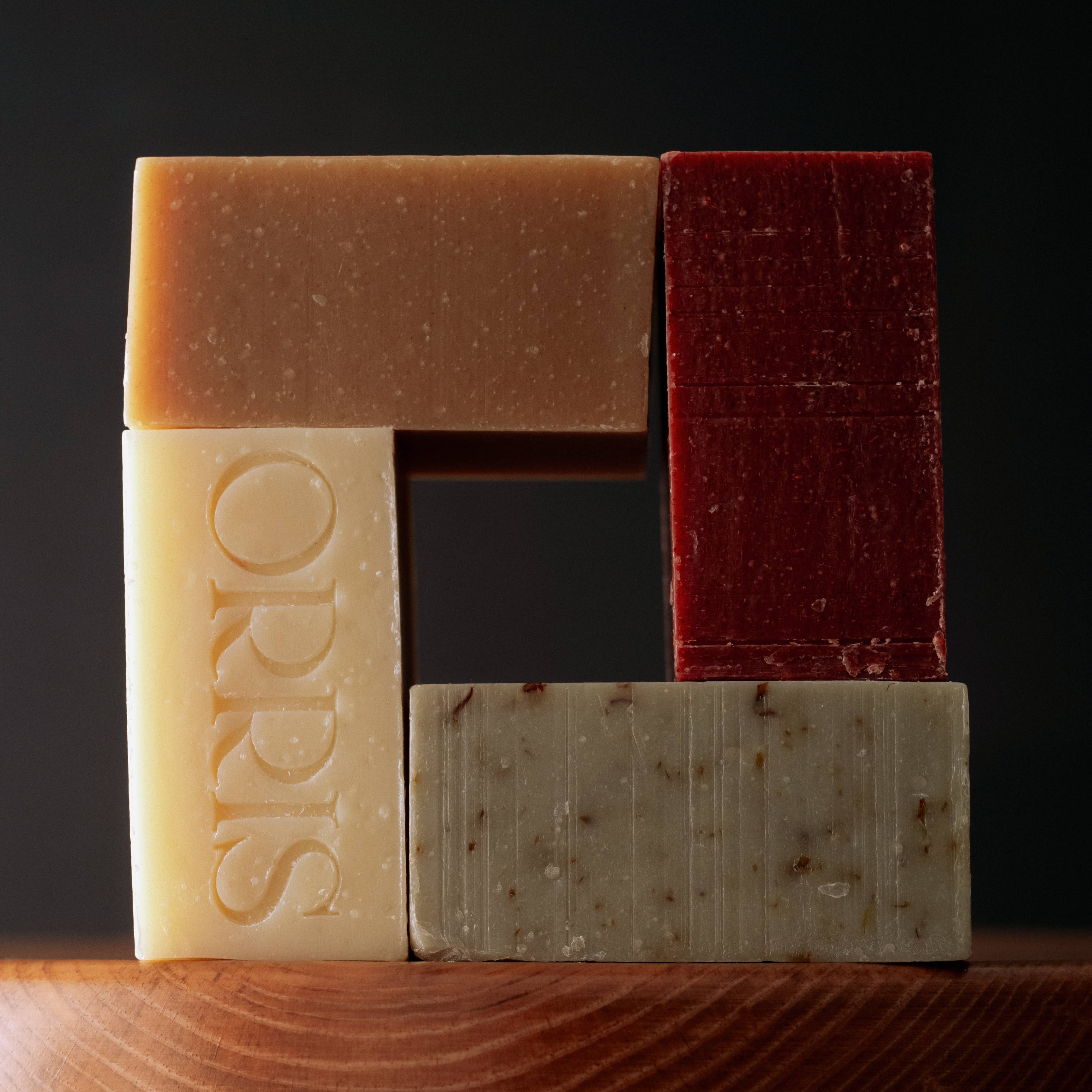 ORRIS - Venta al por mayor Pastilla de jabón - Caja limpiadora/set de regalo LE QUARTET3