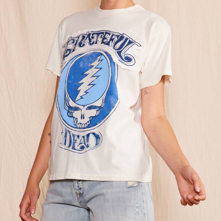 Life Clothing Co - Wholesale Screen Printed T-Shirt - Women's - Grateful Dead Stella Blue Tee