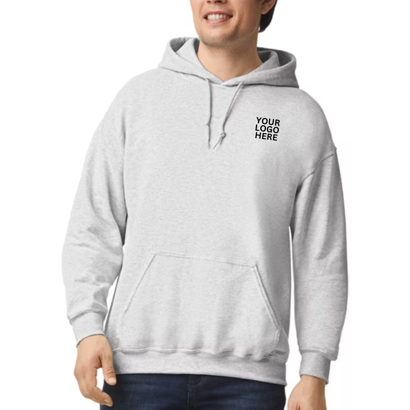 SD Merch Co. - Custom Embroidery - Wholesale Sweatshirt - Unisex - Pullover Hoodie Sweatshirt - Customizable1