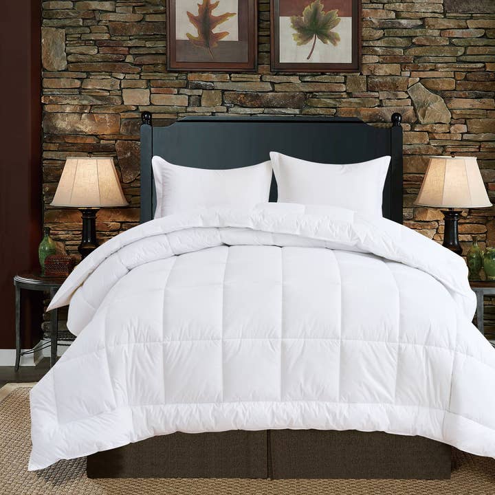Elegant Comfort 3 Piece Cotton Comforter - Down Alternative Hotel Premium Quality for wholesale by Elegant Comfort