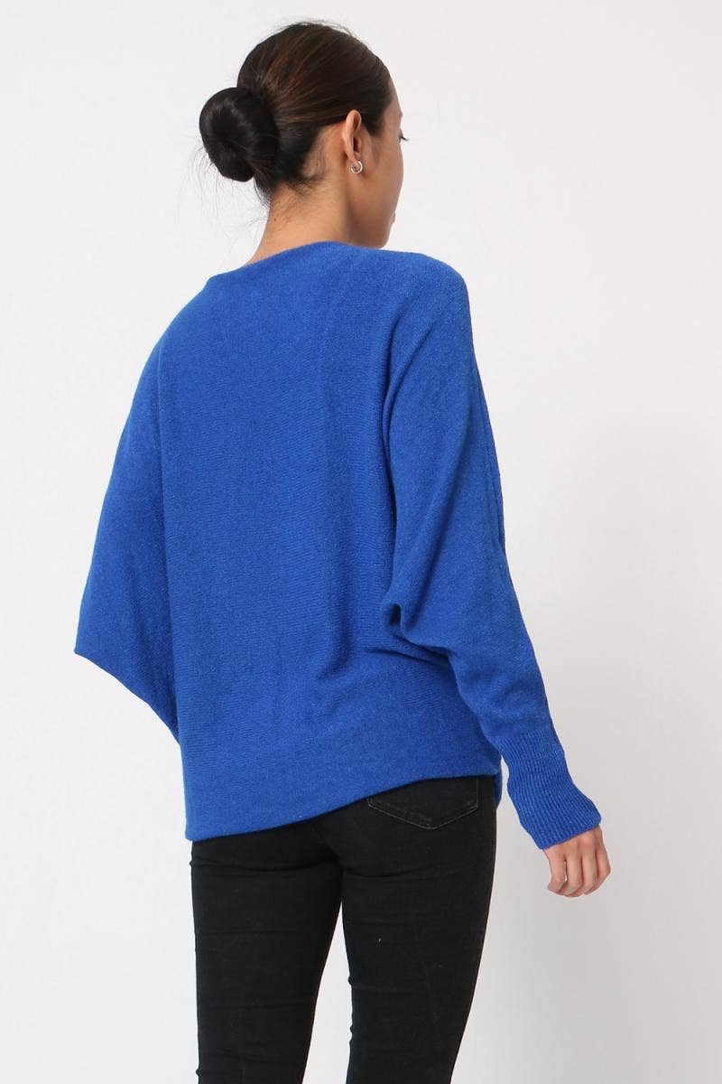 LÉA & LUC - Vendita all'ingrosso Maglione tricot - Donna - Maglione con maniche a pipistrello REF. 009952