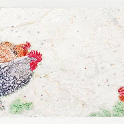 Grande planche à partager - Poules Ahoy pour la vente par Country Creation