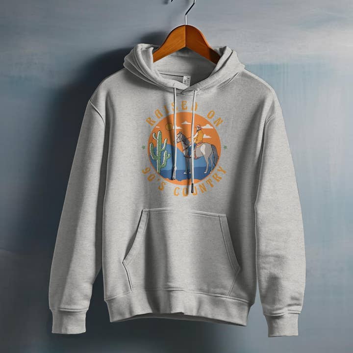 FreakyTeeFactory - Vente T-shirt sérigraphié – femme - T-shirt rétro années 90 country avec motif cowboy et cheval style vintage11