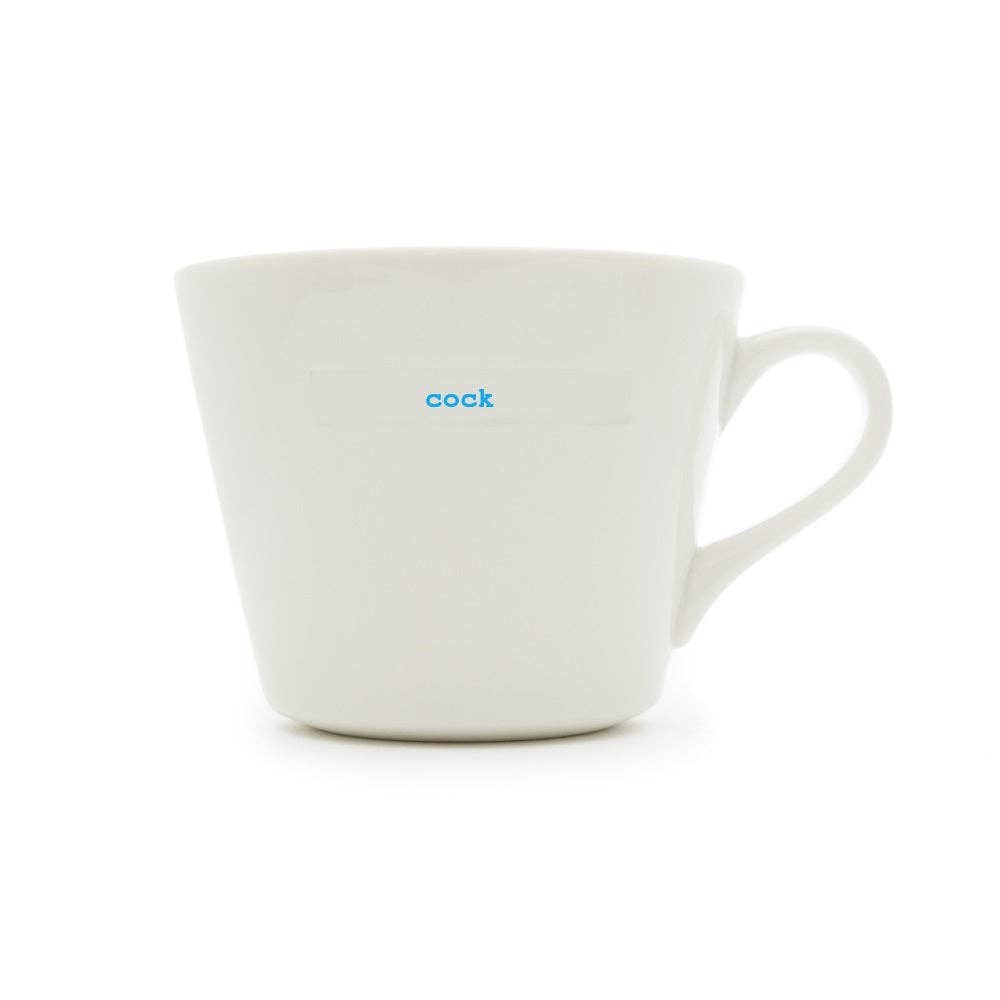 Forma House - Vente Tasse à café - Tasse Keith Brymer Jones 350ml - coq (bleu)
