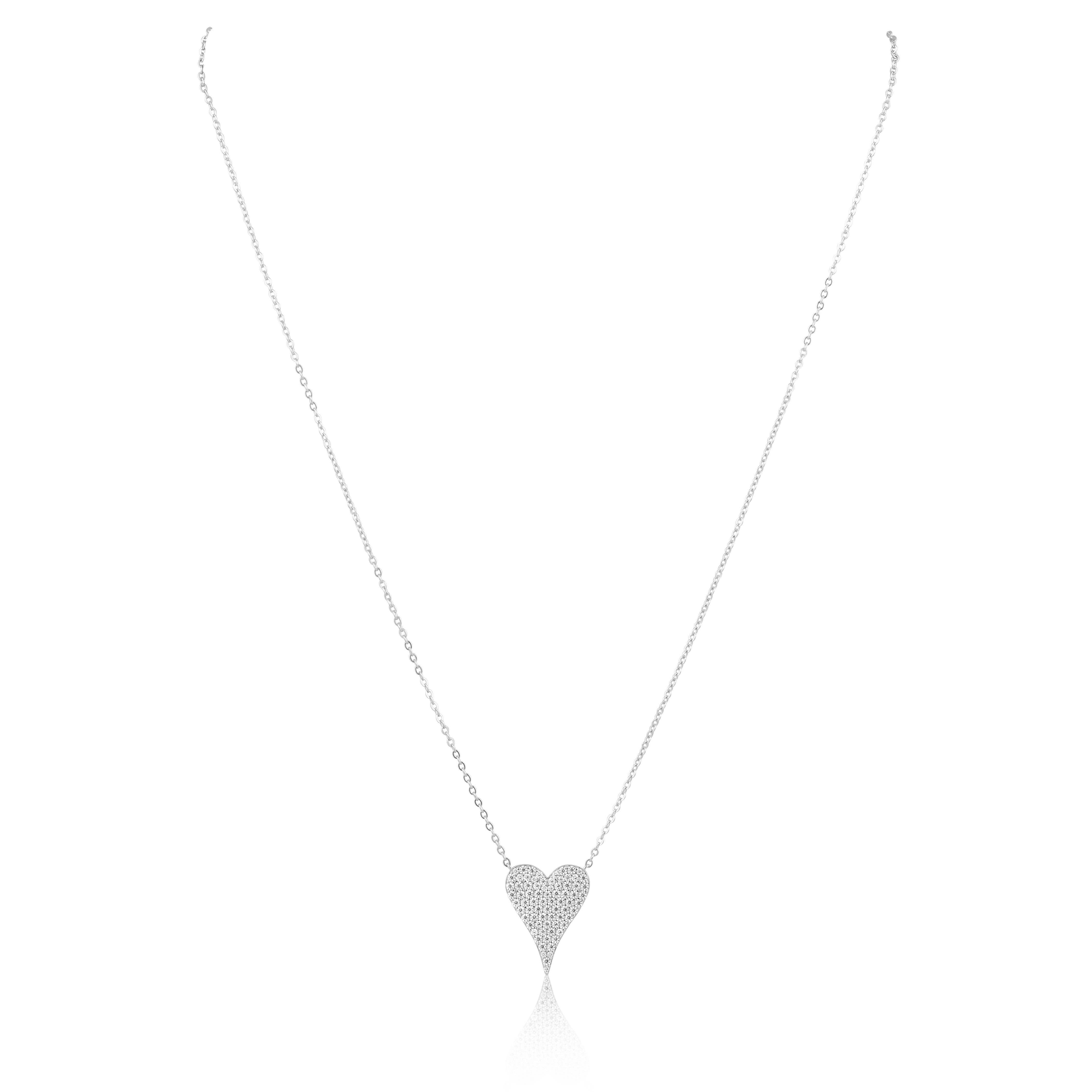 Sahira Jewelry Design – Engroshandel Halskæde med vedhæng – Sara kæde med pavehjerte1