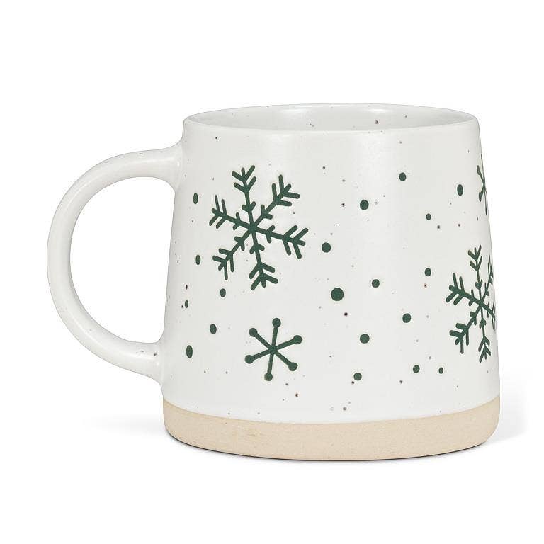Abbott - Vente Tasse à café - Tasse à large base avec flocons de neige - 9 cm (414 ml)1