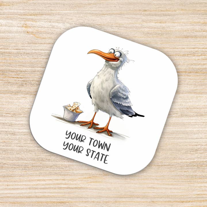 Says the One - Wholesale Coasters - Coastal Seagull Coaster - Gary