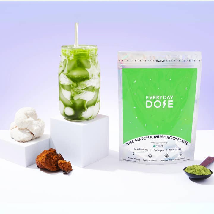 Everyday Dose - Wholesale Ground Coffee - The Everyday Dose Mushroom Matcha+: Focus, Energy & Immunity